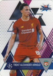 Trent Alexander-Arnold Liverpool 2019/20 Topps Crystal Champions League Base card #59